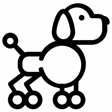 Animal Dog Poodle Icon Download On Iconfinder