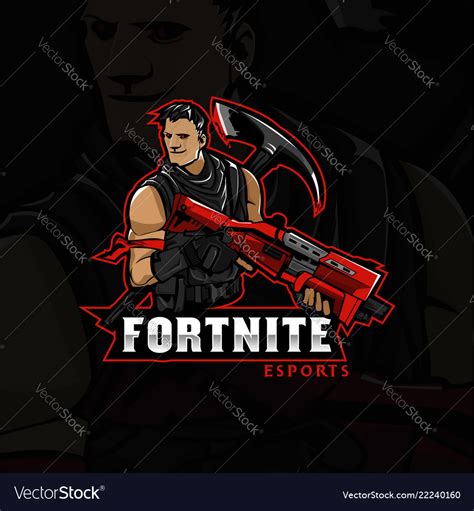 Fortnite Logo Design Wallpaper Mascot Game Logo Design Game Logo My