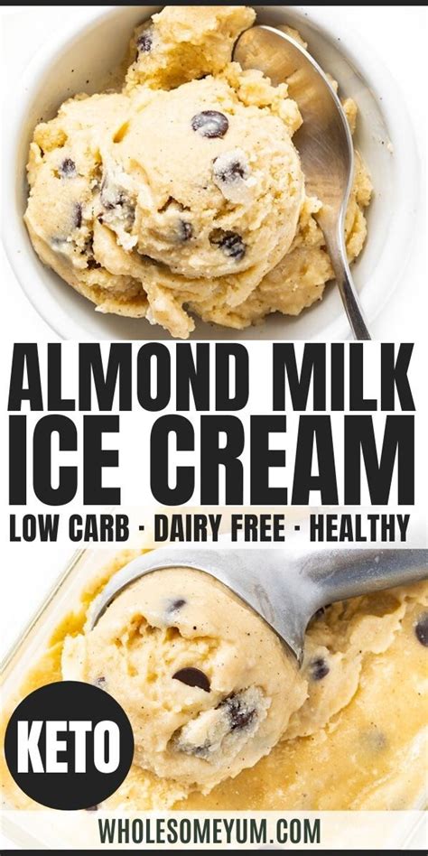 Sugar Free Almond Milk Ice Cream Recipe Wholesome Yum Almond Milk
