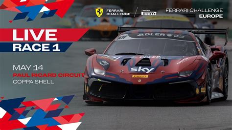 Ferrari Challenge Europe Coppa Shell Paul Ricard Race 1 In 2022