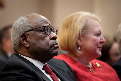clarence thomas ethics scandal supreme court justice s wife received money from gop activist