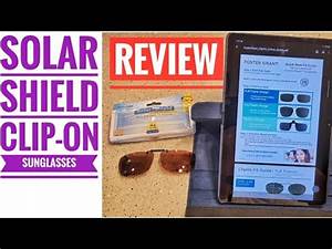 Solar Shield Clip On Sunglasses How To Find Your Size With Chart Youtube