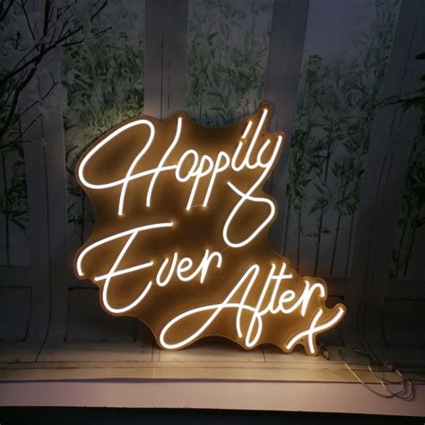 Happily Ever After Neon Sign Bloom Screens
