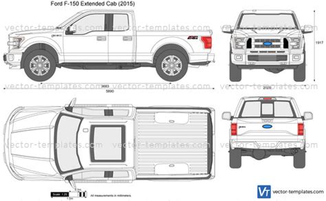 Templates Cars Ford Ford F 150 Extended Cab