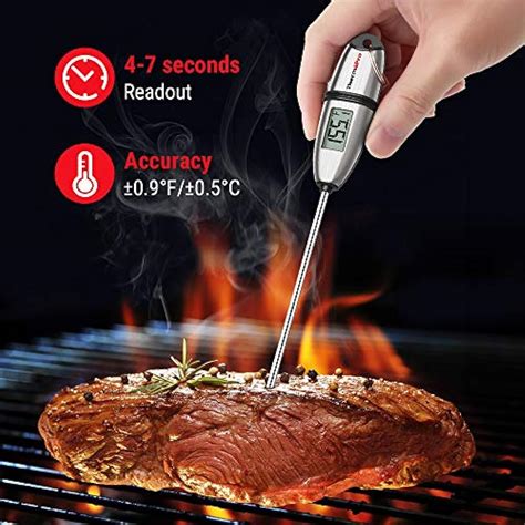 Thermopro Tp 02s Instant Read Meat Thermometer Digital Cooking Food