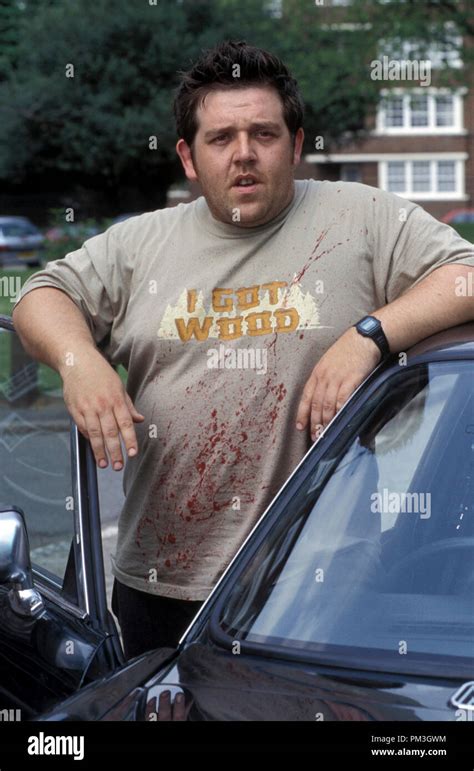 Film Still From Shaun Of The Dead Nick Frost © 2004 Rogue Features