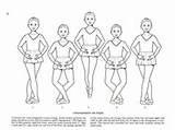 Changement Moves Pieds Dancers sketch template