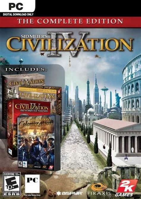 Sid Meiers Civilization Iv 4 The Complete Edition Pc Cdkeys