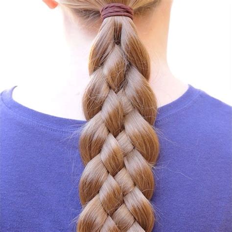 Plaits Hairstyles Braided Hairstyles Tutorials Thick Hair Styles
