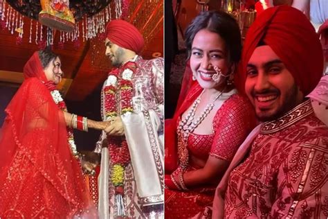 Neha Kakkar And Rohanpreet Singhs Wedding Ceremony Moments Are Filled With Romantic Mush See