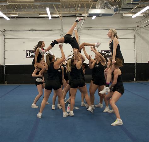 Cheerleading Practice For State Gallery