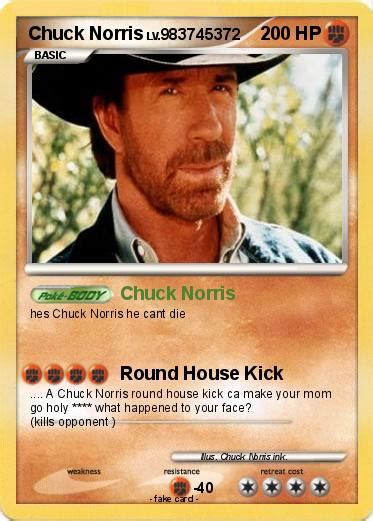 Pokémon Chuck Norris 1610 1610 Chuck Norris My Pokemon Card
