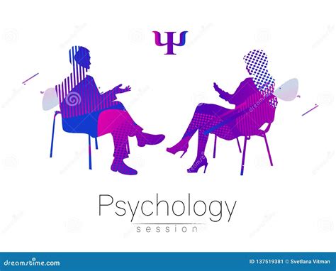 The Psychologist And The Client Psychotherapy Abstract Geometric