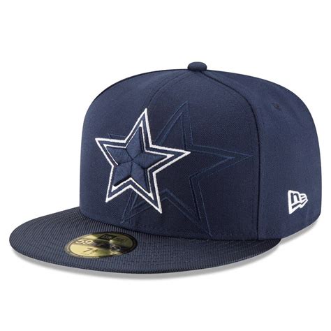 Mens Dallas Cowboys New Era Navy 2016 Sideline Official 59fifty Fitted