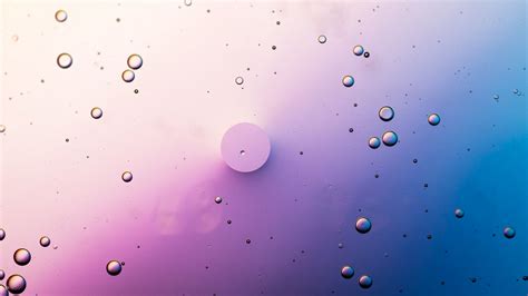 Download Wallpaper 2560x1440 Bubbles Liquid Gradient Water