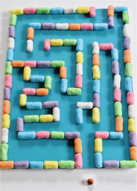 This Diy Magic Nuudle Marble Maze Will Mesmerize Kids