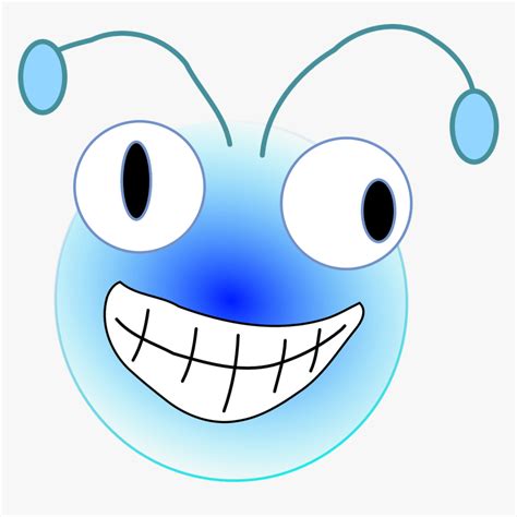 Cartoon Bug With Antenna Hd Png Download Kindpng