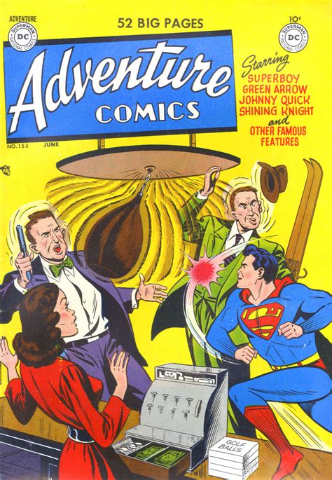 Days Of Adventure Adventure Comics 153 June 1950