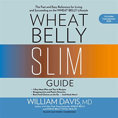 wheat belly slim guide by william davis md audiobook uk