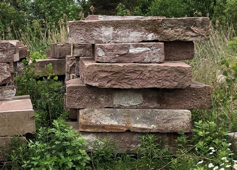 Reclaimed Large Stone Blocks Experienced Brick And Stone