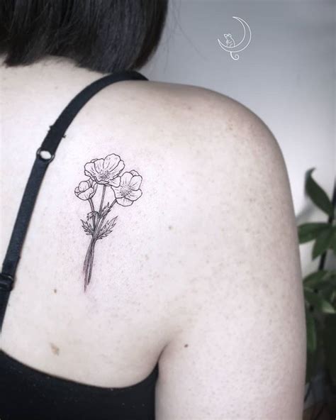 Anemone Flower Tattoo In Flower Tattoo Tattoos Anemone Tattoo