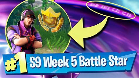 Week 5 Secret Battle Star Season 9 Location Fortnite Loading Screen 5