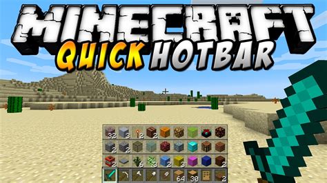 Quick Hotbar Mod 11221112 Quickly Access All The Items
