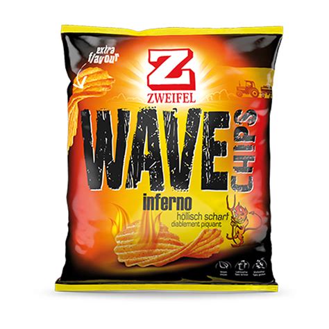 Zweifel Wave Chips Inferno 120g 670070