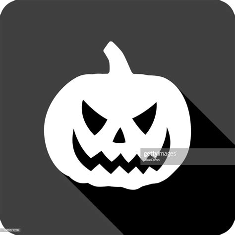 Jack O Lantern Symbol Silhouette Stock Illustration Getty Images