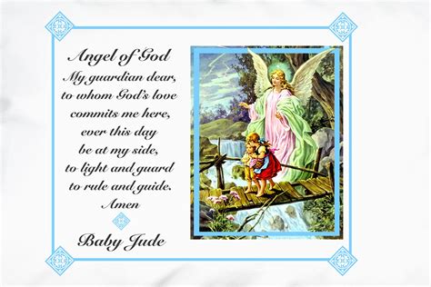 Angel Of God My Guardian Dear Ppt Guardian Angel Prayer Powerpoint