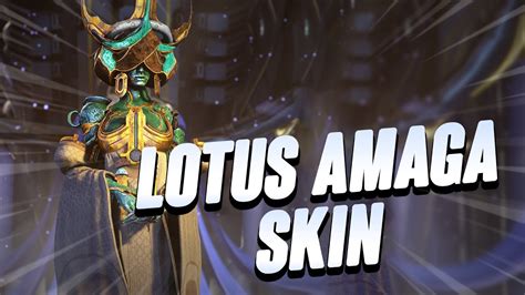 Warframe Lotus Amaga Skin Youtube