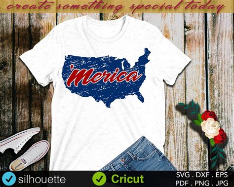 Fourth Of July Shirt Svg For Silhouette