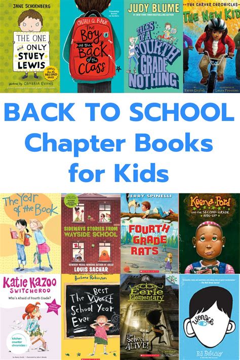 Best Back To School Chapter Books
