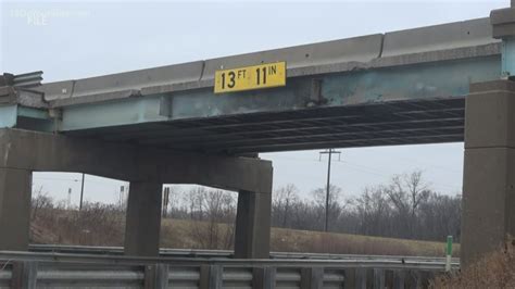 After Being Hit 13 Times Rebuilt 100th Street Bridge Over Us 131