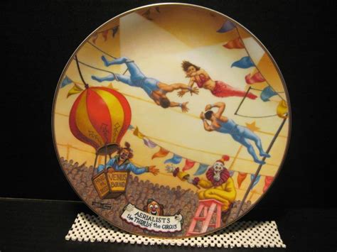 Ringling Bros Barnum And Bailey Circus Collectible Plate Aerialist 052013