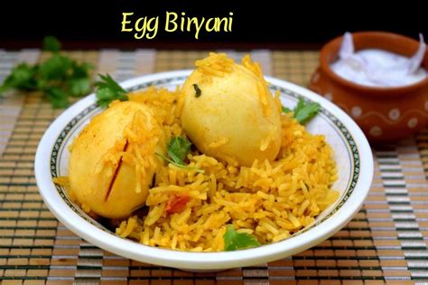 How To Make Egg Biryani With Video