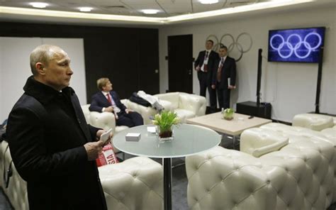 Sochi Opening Ceremony How Was Vladimir Putin S Television Screen Showing All Five Olympic
