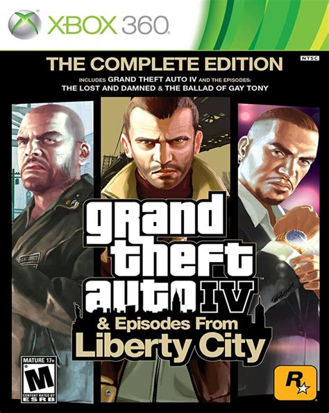 Grand Theft Auto Gta Iv And Episodes From Liberty City Xbox