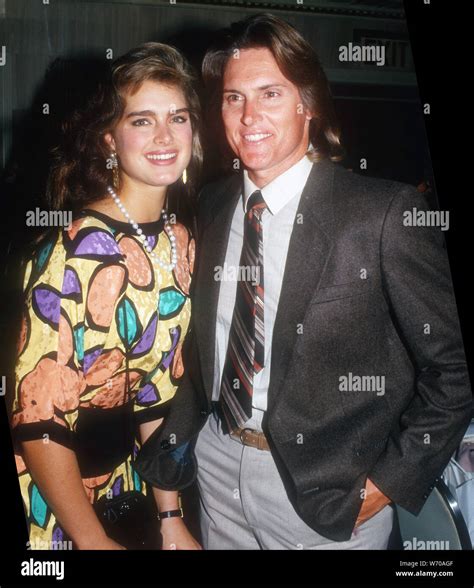 Brooke Shields Bruce Jenner 1989 Photo By John Barrettphotolink