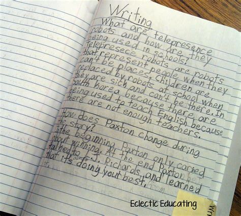 Using Readers Notebooks Adventures In Literacy Land
