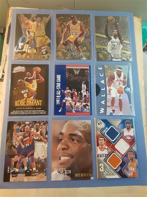 80s 90s 2000s Sports Cards 216 HOF Basketball NBA Rookies Inserts