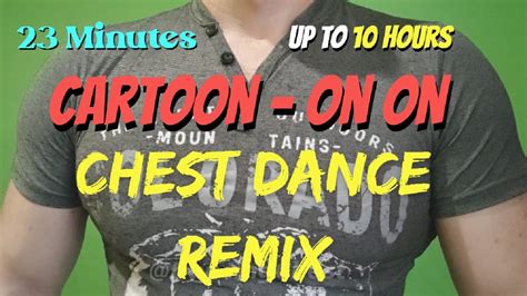 Cartoon On On 23 Minutes Pec Bounce 🔥 Chest Dance Challenge 🔥 Pecs Flexing Dance Youtube