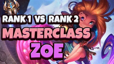 Wild Rift Zoe Masterclass In A Stacked Challenger Lobby Rank 1