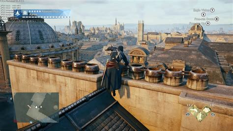 Assassin S Creed Unity Fxaa Sli Gtx Fps Test Part Youtube