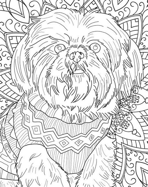 Colors 14 | 56 | 192. Best Coloring Books for Dog Lovers | Dog coloring book ...