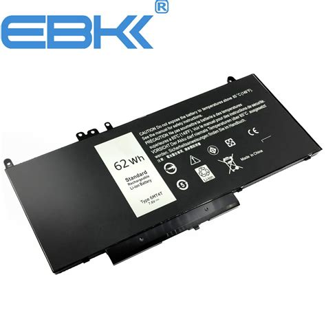 Compatiblereplacement Laptop Battery For Dell 6mt4t 76v 62wh
