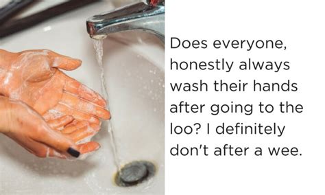 Mumsnet User Admits To Not Washing Her Hands After Using The Toilet