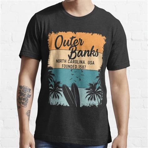 Outer Banks Shirts Men Women Kids Obx North Carolina Nc T Zip