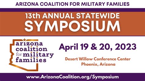 Statewide Symposium Arizona Coalition For Military Families