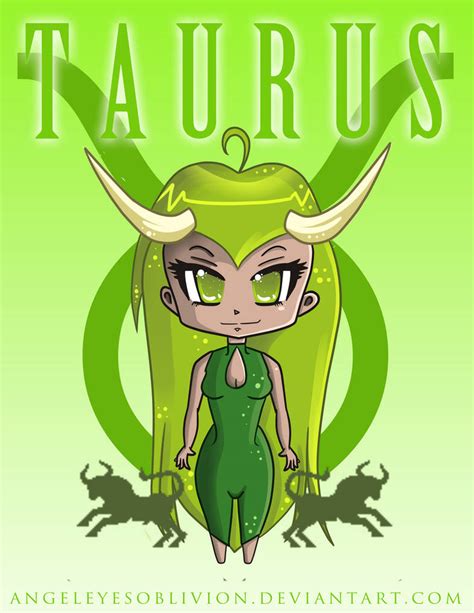 Zodiac Chibi Taurus By Neko Cosmickitty On Deviantart